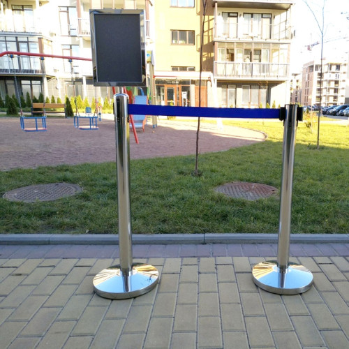 Рамка A4 горизонтальна, хром